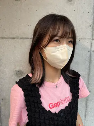 カラー 表参道ソルエテラ🎀 𝐒𝐇𝐔𝐑𝐈のヘアスタイル