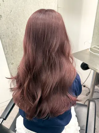 ロング カラー ヘアアレンジ ブリーチカラー💫 Miku🫶🏻のヘアスタイル