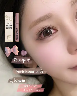 マツエク・マツパ Eyelash salon u'iのマツエク・マツパデザイン