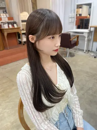 ロング ショート/レイヤー カット/ミサキ💐のヘアスタイル