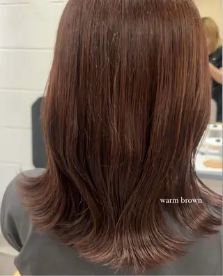 ミディアム カラー 鳳/美容室 minoriのヘアスタイル