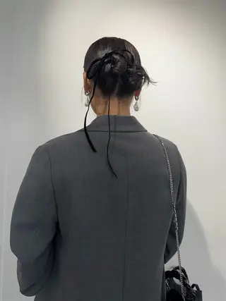 ショート ヘアアレンジ mina 🌷のヘアスタイル