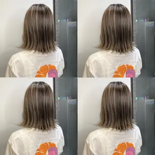 ミディアム カラー 【カラー指名No 1✨】原田響のヘアスタイル