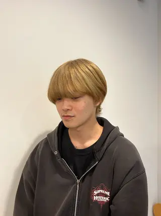 カラー メンズ 川端 明莉のヘアスタイル