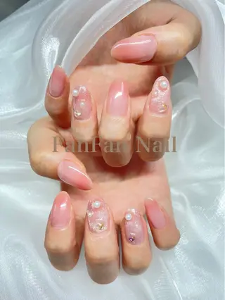 ネイル FanFan 長さ出し専門のネイルデザイン