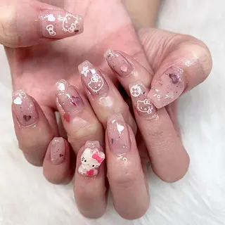 ネイル La neige* yuki 🥯🍑のネイルデザイン