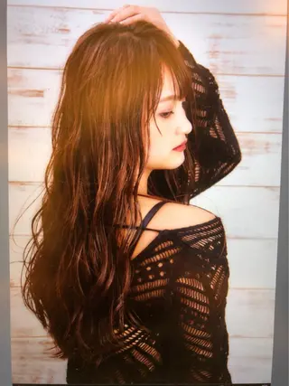 ロング カラー 韓国カラーエクステ 👑代表渡部雅己👑のヘアスタイル