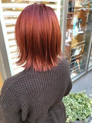 ショート カラー 渋谷/韓国風 西原直樹のヘアスタイル