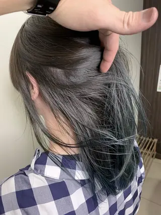 ミディアム カラー どんな髪の悩みも解決 します✨田嶋俊一✨のヘアスタイル