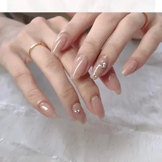 カラー ネイル UniqueNail 長さだし専門店のネイルデザイン