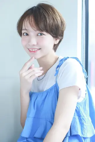 ショート カラー 深夜まで営業中‼️ レム髪質改善のヘアスタイル