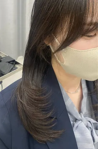 セミロング ヘアアレンジ 髪質改善/美髪矯正 🫧山本勇輝🫧のヘアスタイル