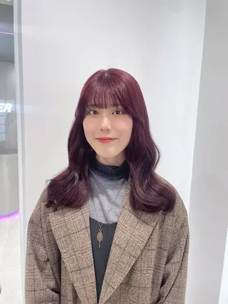 ロング 盛れる暖色🎀ガーリ ーヘア🎀きっかのヘアスタイル