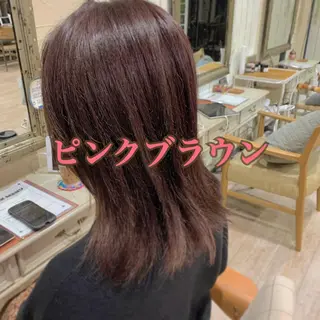 ミディアム カラー 新宿/髪質改善 /透け感/Sotaのヘアスタイル