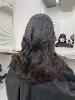 ロング カラー *韓国風透明感カラー /モデル募集🥀札幌のヘアスタイル