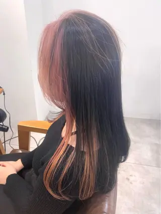 ロング little salt 渋谷店所属・akina*ブリーチ ♡トレンドヘアのヘアスタイル