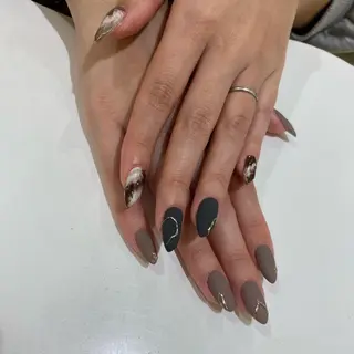 ネイル 🥀たなか れね🍋のマツエク・マツパデザイン