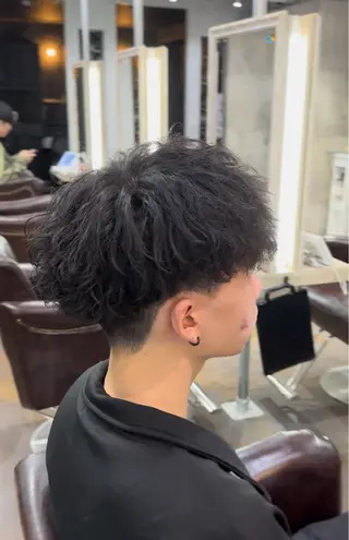 パーマ メンズ 🪮メンズパーマ🪮 池田雅侑のヘアスタイル