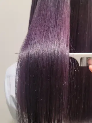 セミロング カラー 無料カットモデル/ セット/COCOKAのヘアスタイル