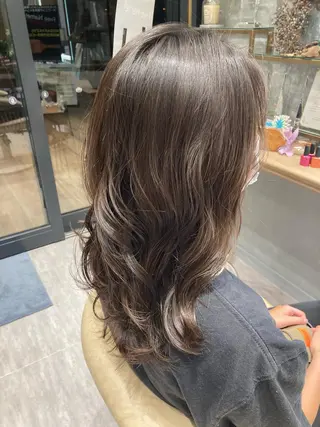 ミディアム ヘアアレンジ funeye MOEのマツエク・マツパデザイン
