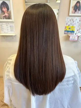 セミロング 福山 凪沙のヘアスタイル