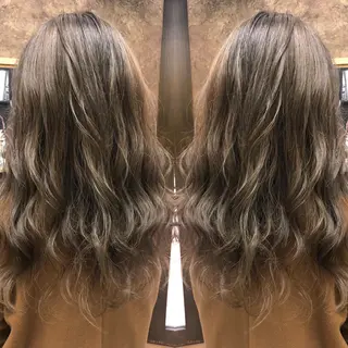 ミディアム カラー ♡美髪•艶髪♡砂川 なつきのヘアスタイル