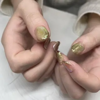 ネイル p.o.n. nuance/個性的のネイルデザイン