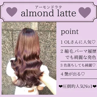 セミロング カラー 縮毛矯正/ 髪質改善/浅見拓哉のヘアスタイル