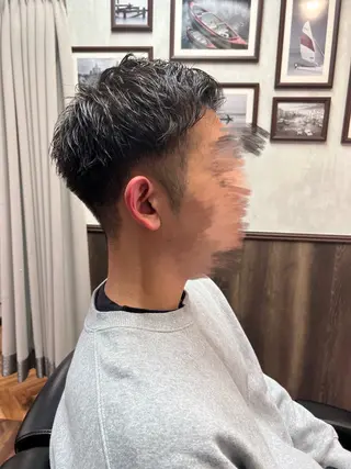 メンズ LAVIE NEW STANDARD BARBER 中野店所属・KINKAI AYANOのヘアスタイル