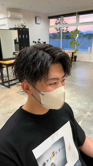 パーマ メンズ メンズ指名No.1/ パーマ特化/白木壱崇のヘアスタイル