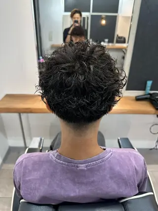 パーマ メンズ 池田隼也 メンズ/パーマのヘアスタイル