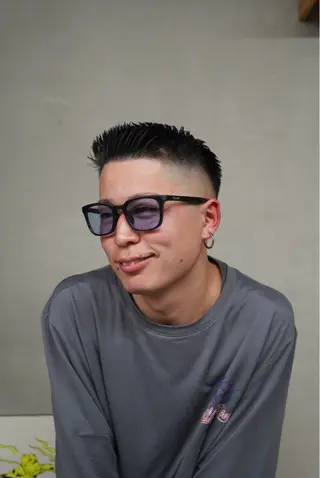 メンズ brunt jet所属・関 晃哉のヘアスタイル