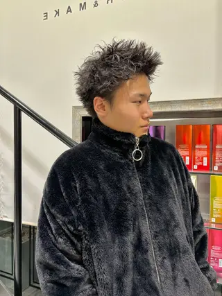 パーマ メンズ 骨格矯正/理論パーマ /悩み改善/yuyaのヘアスタイル