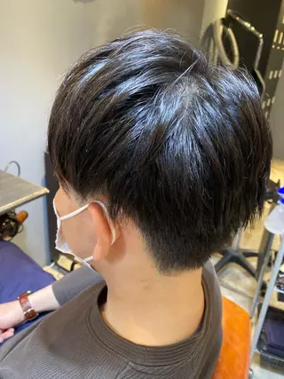 メンズ shell 吉祥寺 加藤慎二のヘアスタイル