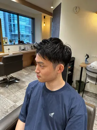 ショート メンズ メンズカット×眉毛 デザイナー⚘Nanaの眉毛・アイブロウイメージ