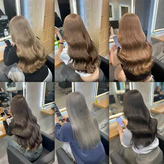 ロング カラー ブリーチなしの達人 🇰🇷KAITOのヘアスタイル