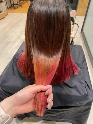 ロング コトネ🫧 韓国風レイヤーカットのヘアスタイル