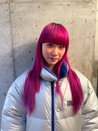 カラー デザイン/ブリーチ ♡MIYUU♡のヘアスタイル