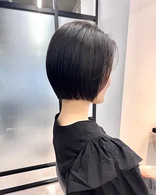 ショート ショートヘア、ボブ こやさん　コヤマのヘアスタイル