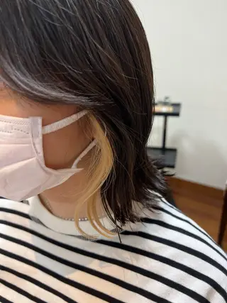 ミディアム カラー 仕上がり満足度 No.1池田篤史のヘアスタイル