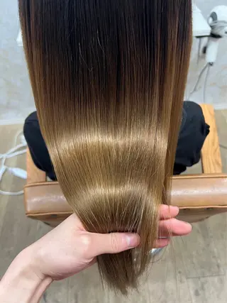ロング カラー 🇰🇷韓国ヘア× 髪質改善　黒川天斗のヘアスタイル