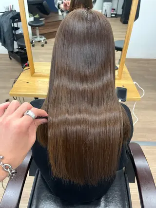 ロング カラー パーマ ヘアアレンジ メンズ 💎髪質改善特化💎 RUITOのヘアスタイル