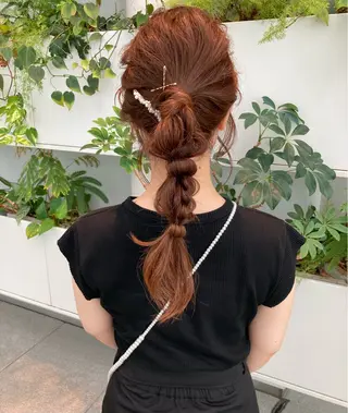 ロング ヘアアレンジ 🌷小野田 睦🌷のヘアスタイル
