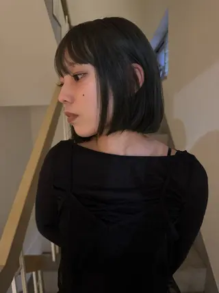 ショート sliver siki・ayanaのヘアスタイル