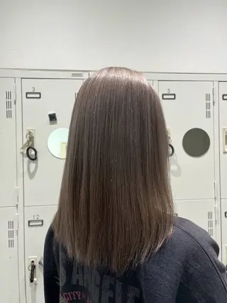 カラー 晶/艶髪カラー /トリートメントのヘアスタイル