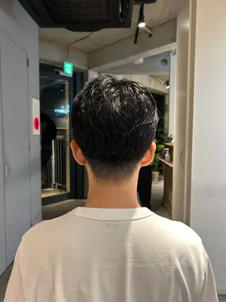 ショート メンズ 葉月/ボブ/ 透明感カラー／中目黒のヘアスタイル