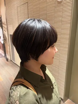 ショート 田内 満里奈のヘアスタイル