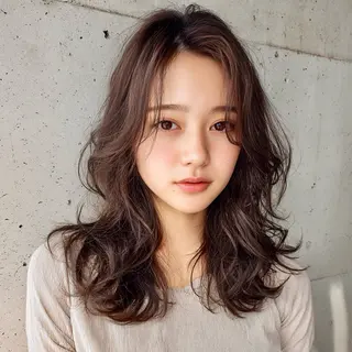 セミロング 池袋/カラー特化🎨 ロング料金なし🩵のヘアスタイル