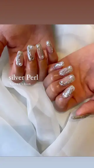 ロング ネイル nail salon neigeのネイルデザイン