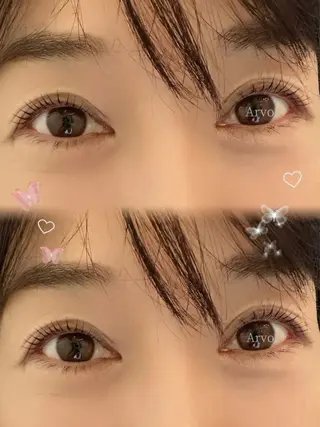 マツエク・マツパ arvo(アルボ)所属・新多 春月のマツエク・マツパデザイン